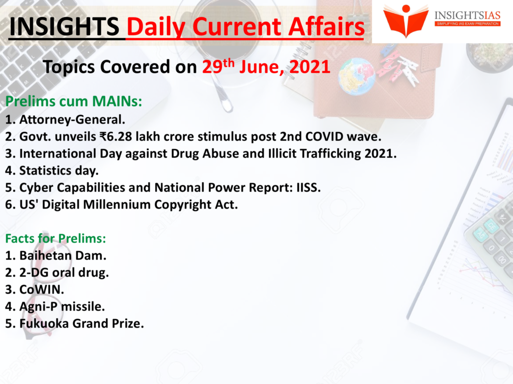 Insights Daily Current Affairs Pib Summary 29 June 2021 Puuchoias Puucho Ias 1535